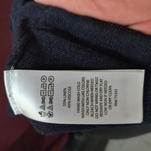 Cynthia Rowley blue size small sweater (everything must go! Moving sale) - Picture 6 of 6